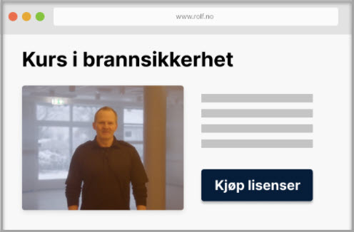 E-kurs i brannvern